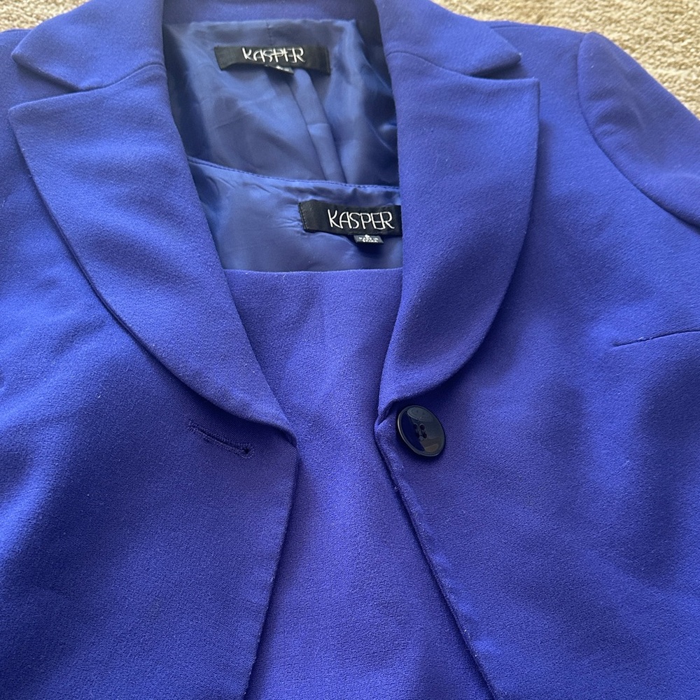 Kasper Cobalt Blue Blazer